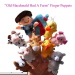 Story Telling Old Macdonald Had a Farm Finger Puppets Nursery Rhyme Toys 10 pcs  B01IAU2RES